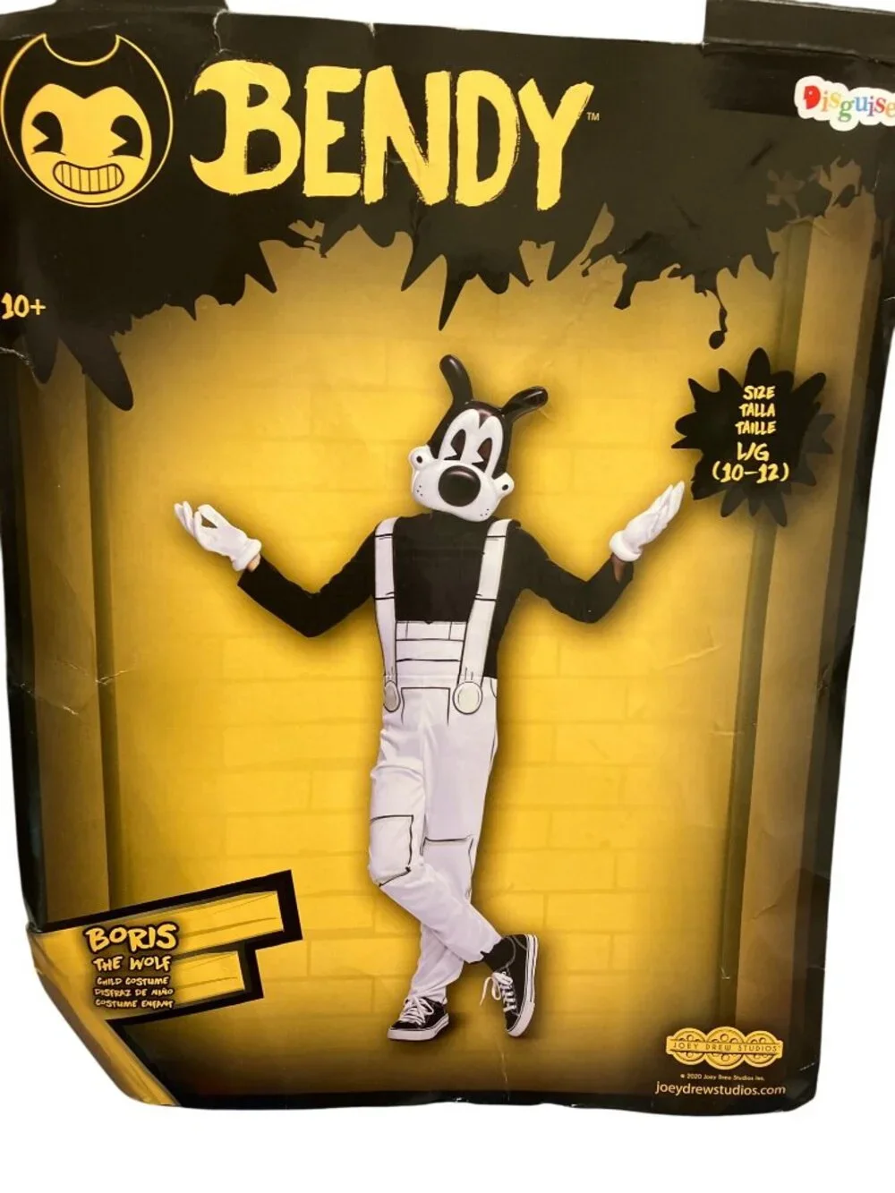 Bendy Boris The Wolf Kids Costume By Disguise L/G (10-12)
